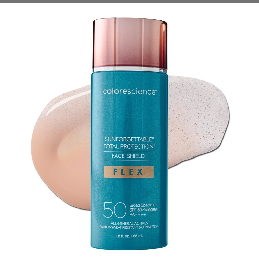 Blue Face Shield SPF 50